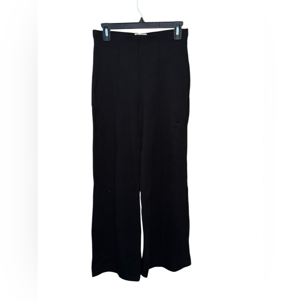 Max Studio Pull-On High Rise Wide Leg Trouser